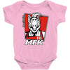 melmac fried kitten Baby Onesie