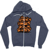 halloween ghost Zipper Hoodie