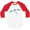 down the shore hooded 3/4 Sleeve Shirt