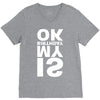 is my birthday ok V-Neck Tee