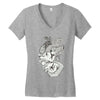 Heart Women's V-Neck T-Shirt
