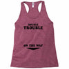 Double Trouble On The Way Racerback Tank
