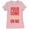 pour some gravy on me Ladies Fitted T-Shirt
