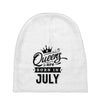 Queens Are Born In July Baby Beanies