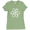 atom glow Ladies Fitted T-Shirt