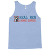 real maen change diaper Tank Top