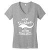 New Father 2018 Rokie Dept. Women's V-Neck T-Shirt