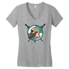 norse warlord Women's V-Neck T-Shirt