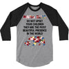 mama bear message 3/4 Sleeve Shirt