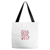 pop alphabet Tote Bags