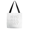 nyc all day Tote Bags