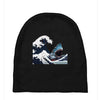 Great White Wave Shark Baby Beanies