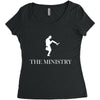 minitry Women's Triblend Scoop T-shirt