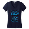 I Don't Need Therapy Just to Do Ballooning Women's V-Neck T-Shirt