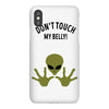 Alien Says Don't Touch My Belly iPhoneX