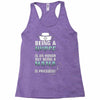 nurse nana Racerback Tank