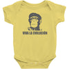 viva la evolucion Baby Bodysuit