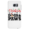 christmas dogs and paws Samsung Galaxy S7 Edge