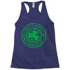 happy saint patrick day Racerback Tank