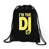 im a dj graphic tee mens Drawstring Bags
