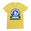 camping for life;Husband and wife Ladies Fitted T-Shirt