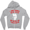 i don't always ch ch ch Zipper Hoodie