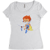lion ow Women's Triblend Scoop T-shirt
