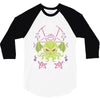 Merry Cthulhu Christmas Ugly Cool T shirts 3/4 Sleeve Shirt