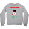 christmas baking team crew snowman Crewneck Sweatshirt