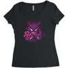 shades of the night Women's Triblend Scoop T-shirt