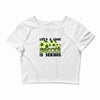 life's a game soccer Crop Top