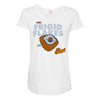 frigid flakes Maternity Scoop Neck T-shirt