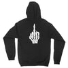 Flipping Someone Off Unisex Hoodie