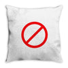 anti emo Throw Pillow
