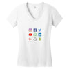fahrie77 Women's V-Neck T-Shirt
