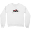 case ih red tractor boy comin' through Crewneck Sweatshirt