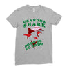 Grandma Shark -Shark Do Do Do Ladies Fitted T-Shirt