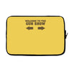 welcome to the gun show ron burdundy anchorman inspired gift funny Laptop sleeve