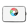 zentao symbol as evolution of the tao (yin yang) Laptop sleeve