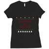 Winter (a217) Ladies Fitted T-Shirt