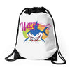 Wave Crusher Drawstring Bags