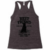 Best Friend Bull Terrier Racerback Tank