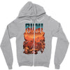 run! Zipper Hoodie