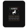 aries  christmas ugly sweater Mousepad