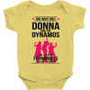 Donna and DynamoS Baby Bodysuit