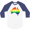 Vote Yes Australia 3/4 Sleeve Shirt