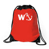 w anchor funny pub joke Drawstring Bags