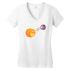 pluto hearts charon Women's V-Neck T-Shirt