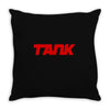Tank Deji Throw Pillow