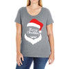 santa claus merry christmas Ladies Curvy T-Shirt